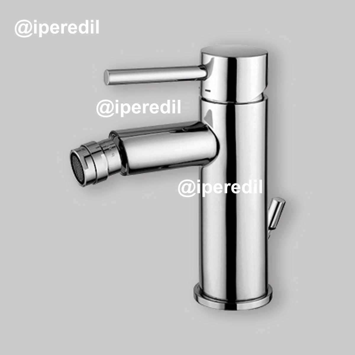 MISCELATORE BIDET "STICK" Cromo + Piletta 1"1/4