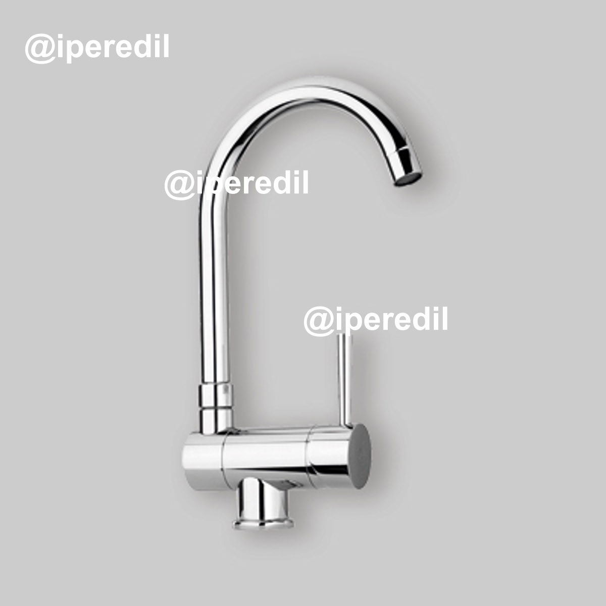 MISCELATORE LAVELLO MONOFORO SOTTOFINESTRA STICK cromo