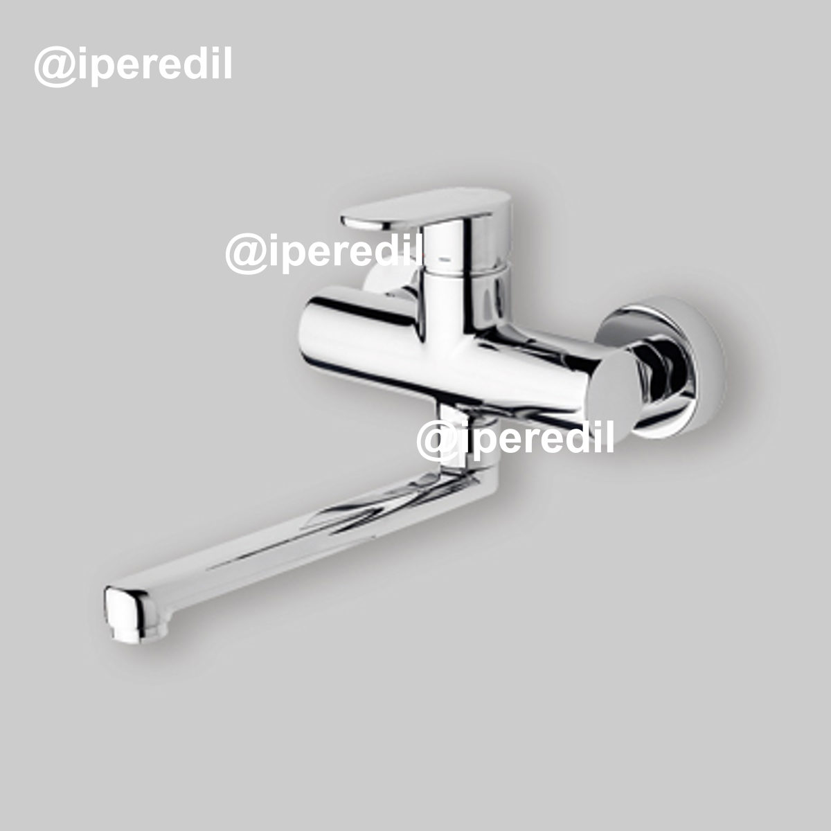 MISCELATORE LAVELLO A PARETE cromo