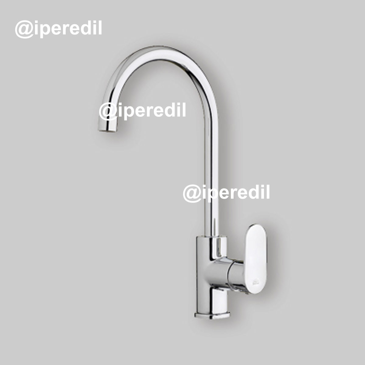 MISCELATORE LAVELLO MONOFORO CANNA AD U CANDY Cromo