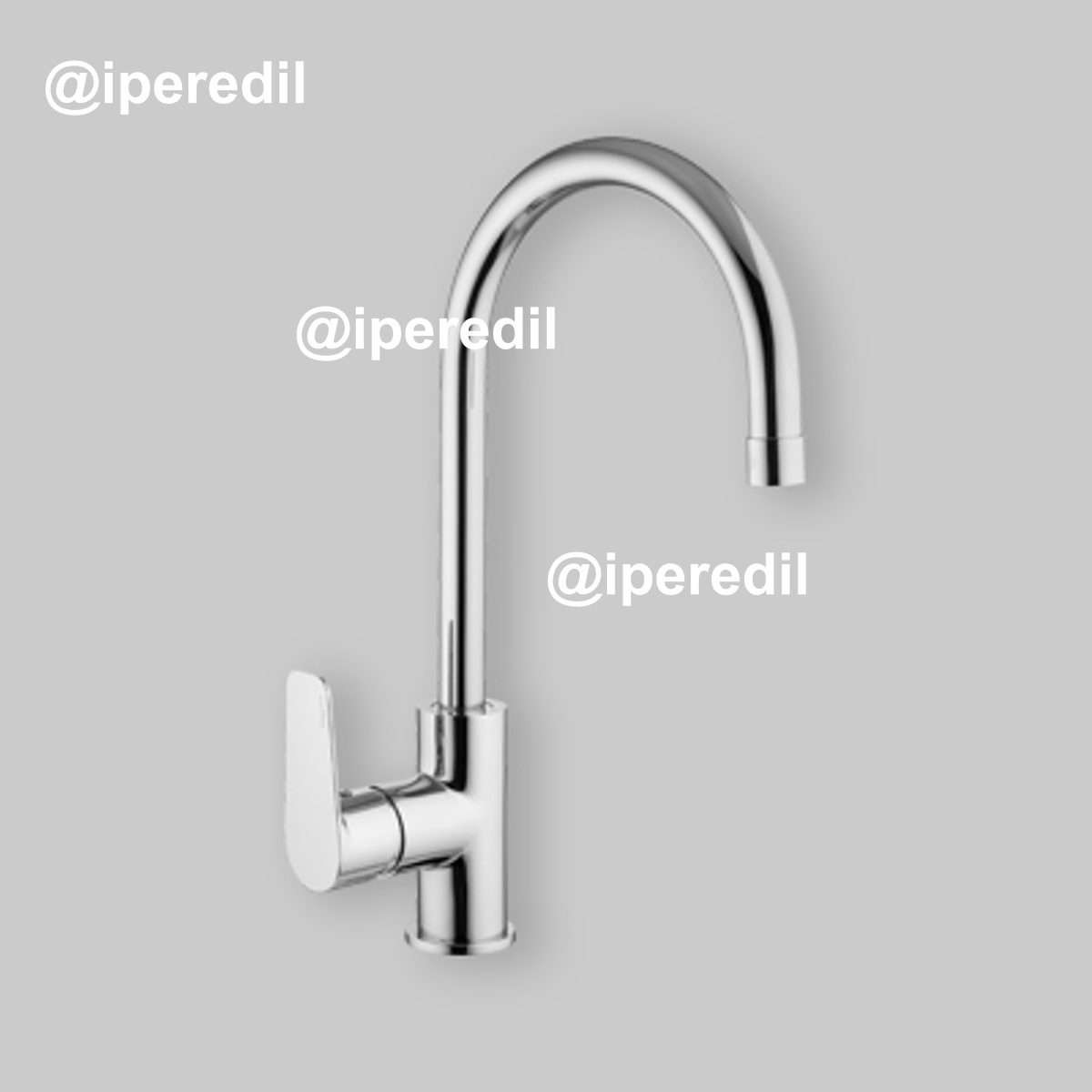 MISCELATORE LAVELLO "LIME" CANNA ORIENTABILE Cromo