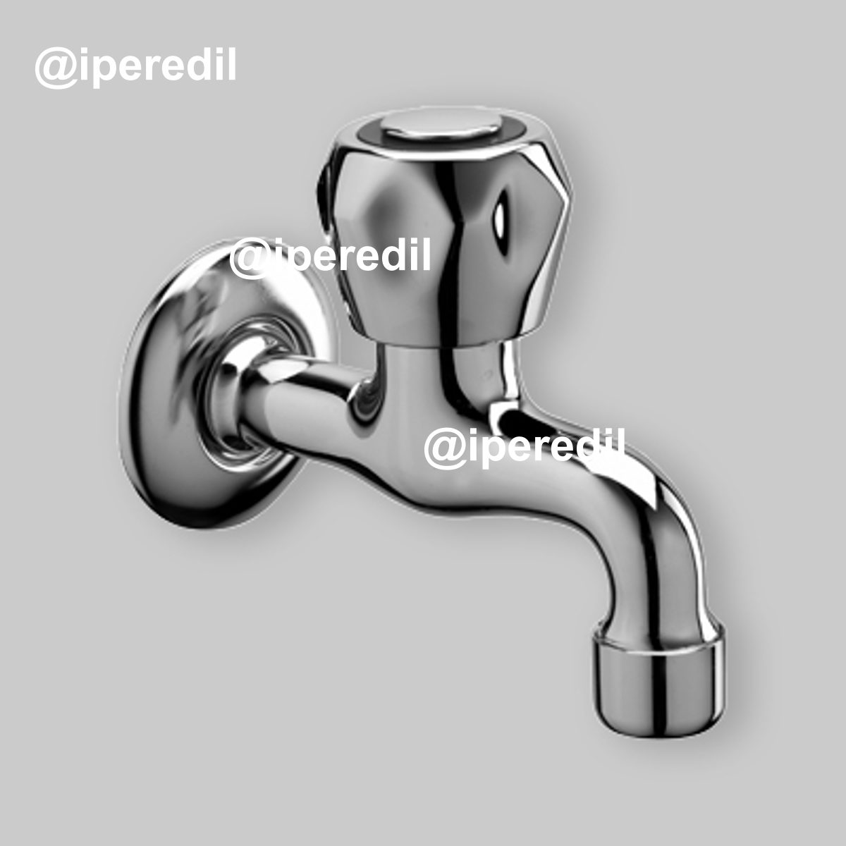 RUBINETTO PROLUNGATISSIMO "DANUBIO" CROMO 1/2" - F22x1