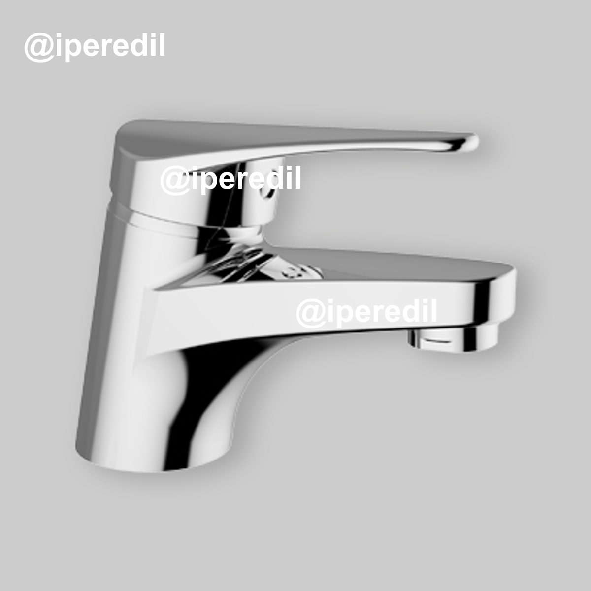 MISCELATORE LAVABO T-ONE Cromo + Piletta 1"1/4