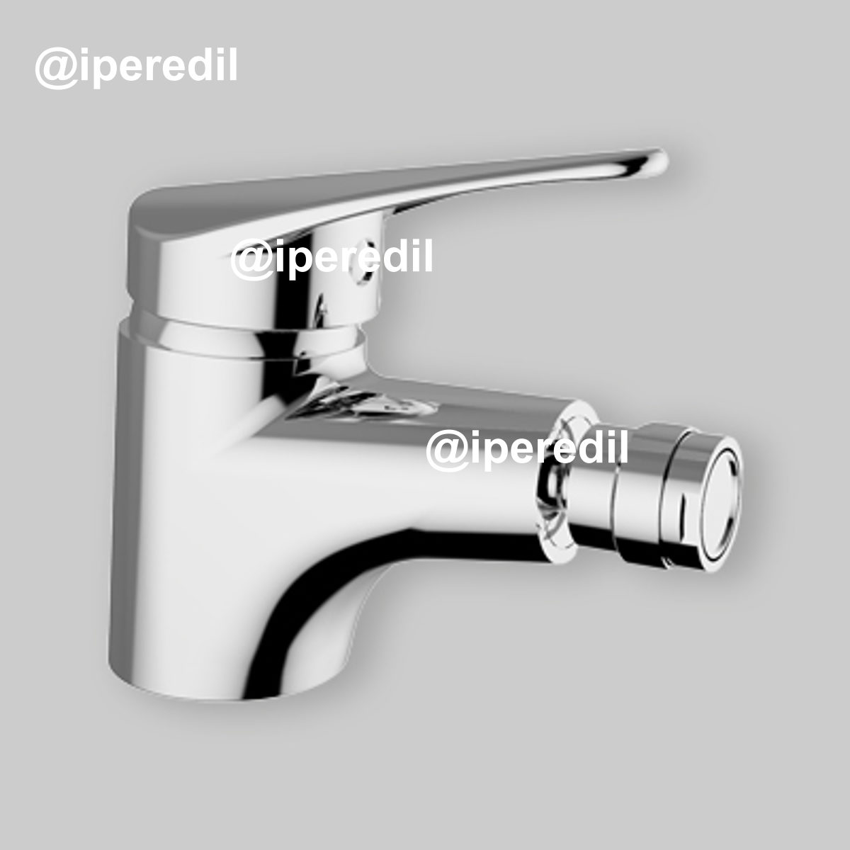 MISCELATORE BIDET T-ONE Cromo + Piletta 1"1/4