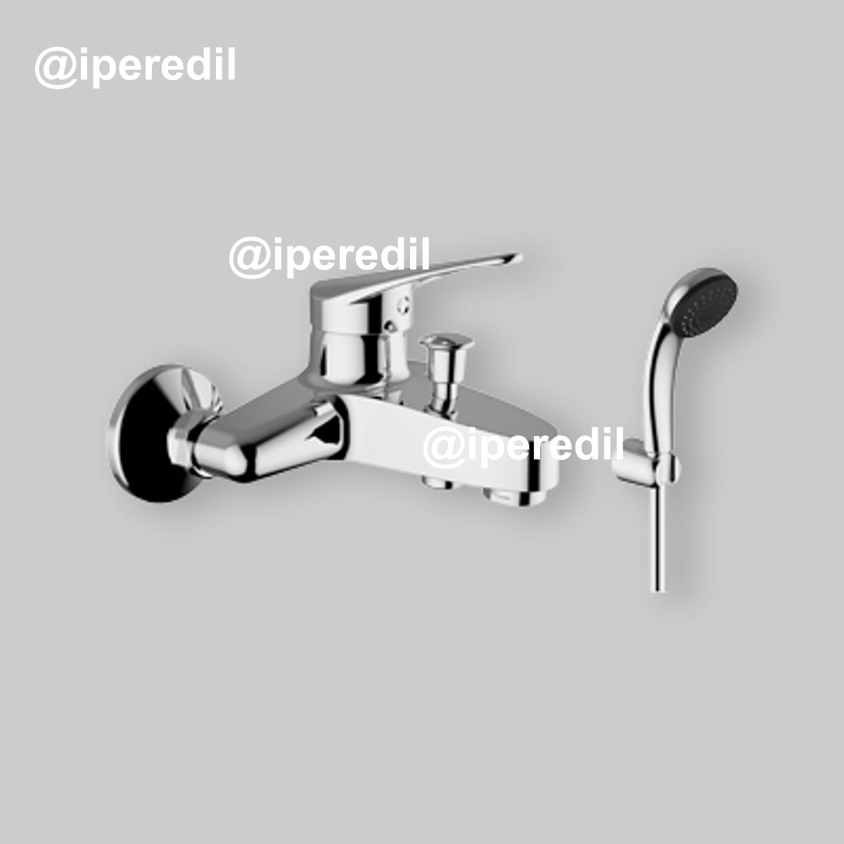 MISCELATORE VASCA CON DOCCETTA T-ONE Cromo