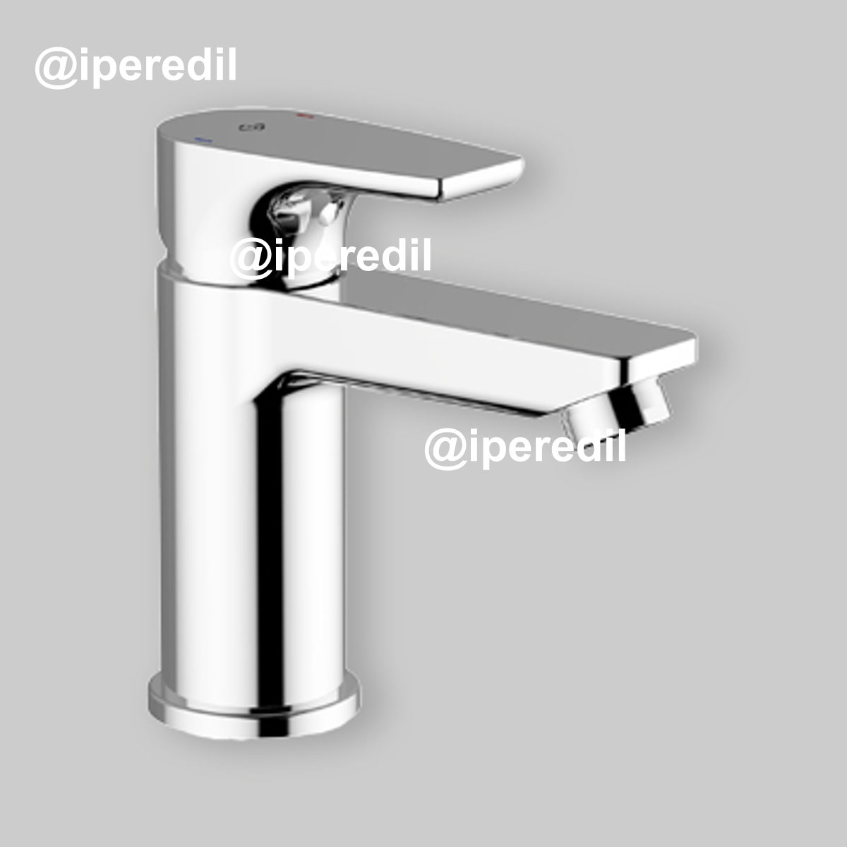 MISCELATORE LAVABO BING Cromo + Piletta 1"1/4