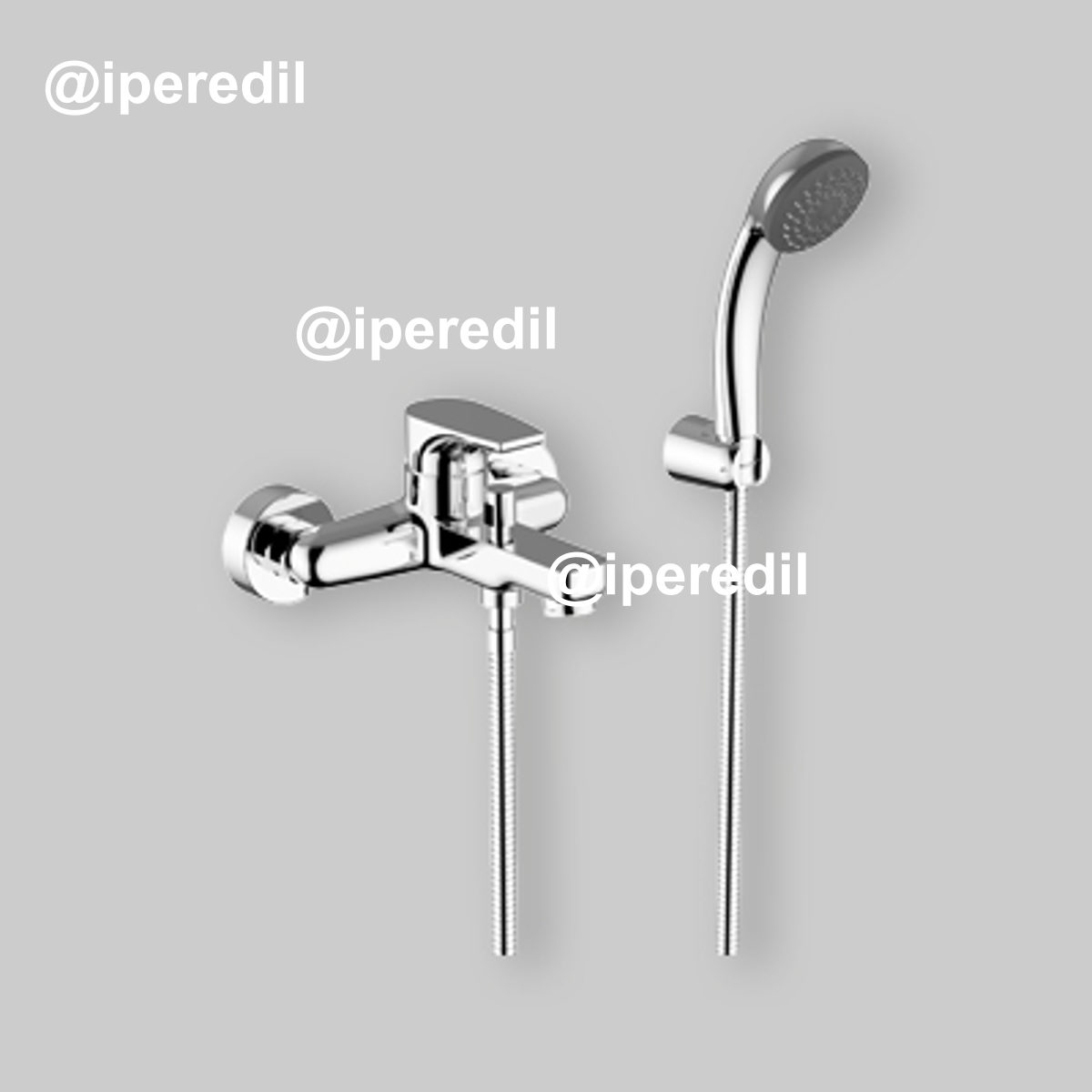 MISCELATORE VASCA ESTERNO CON DOCCETTA BING Cromo