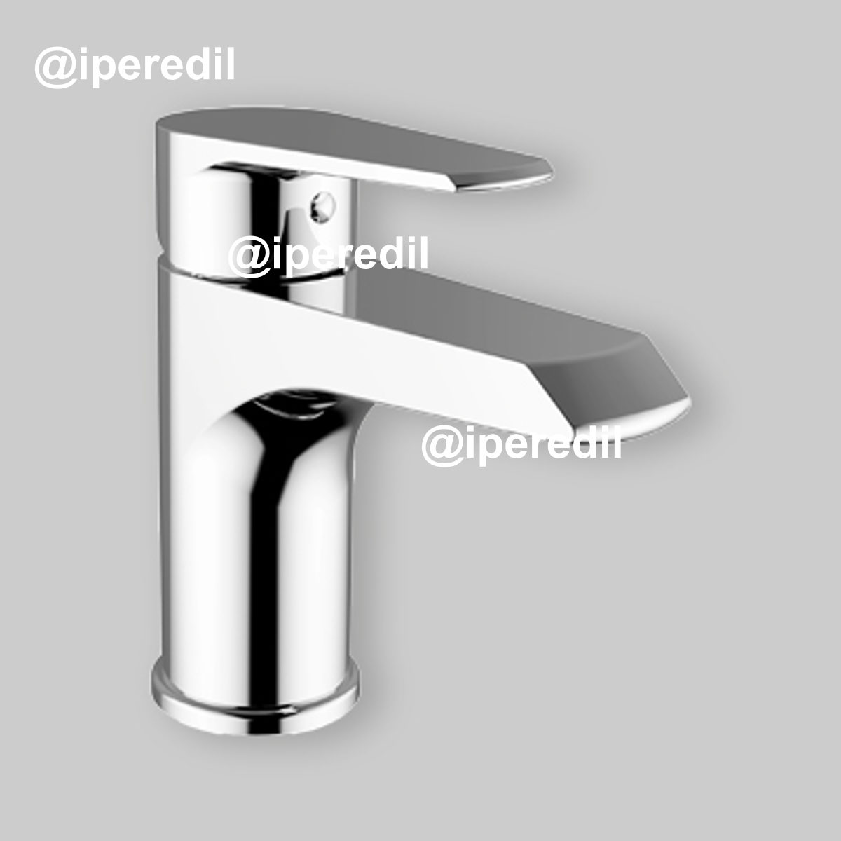 MISCELATORE LAVABO VELVET Cromo + Piletta 1"1/4