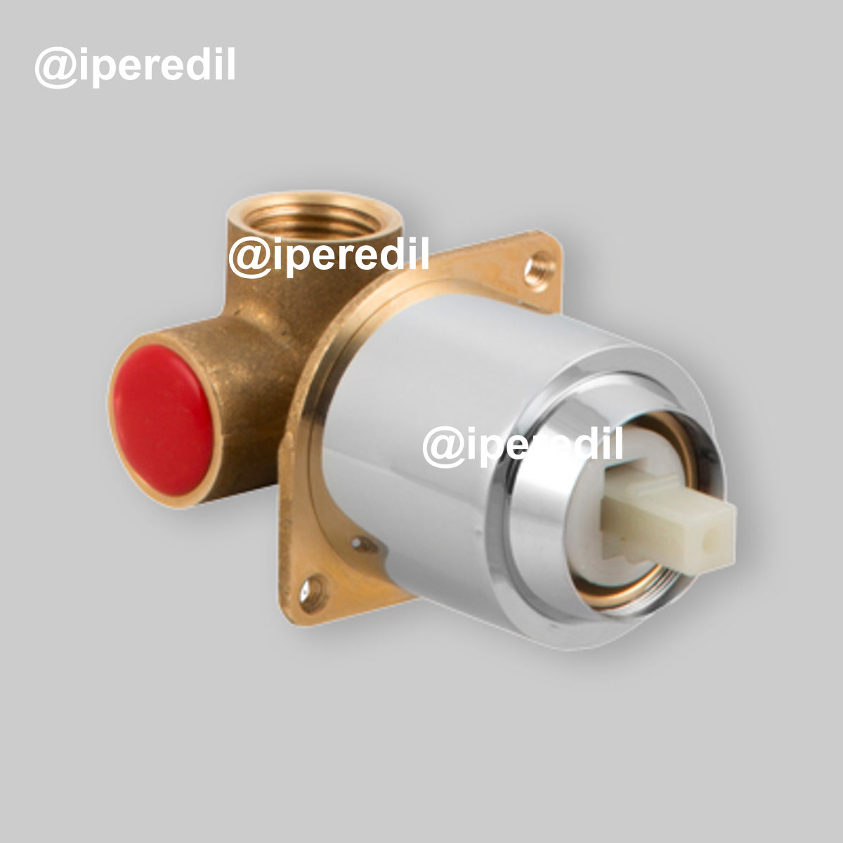 CORPO INCASSO DOCCIA UNIVERSALE TEOREMA Ø46 cromo