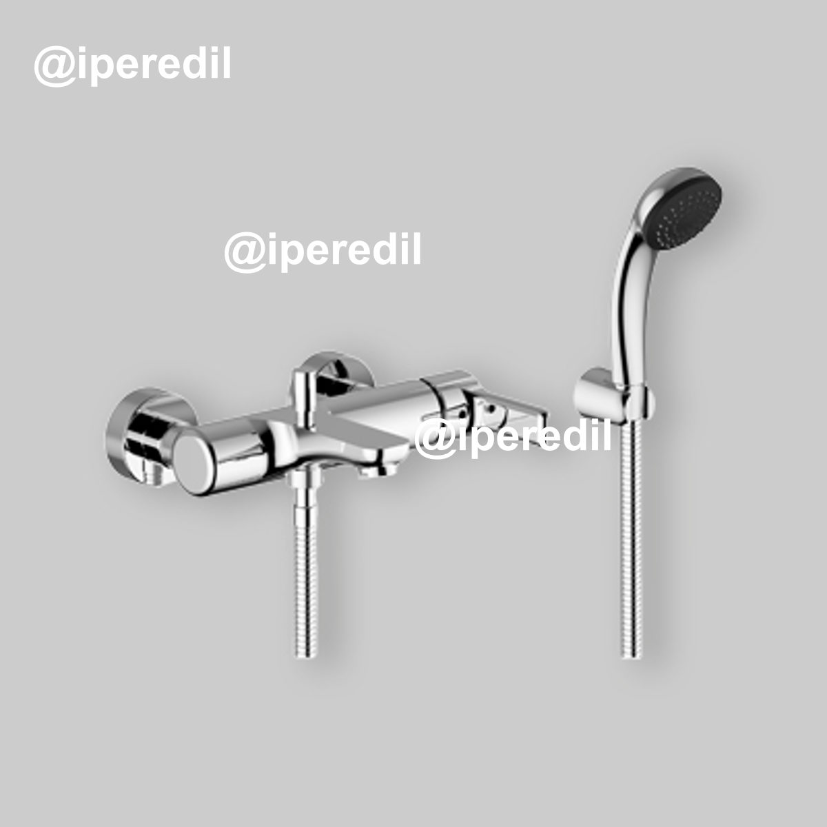 MISCELATORE VASCA ESTERNO CON DOCCETTA GOODLIFE Cromo