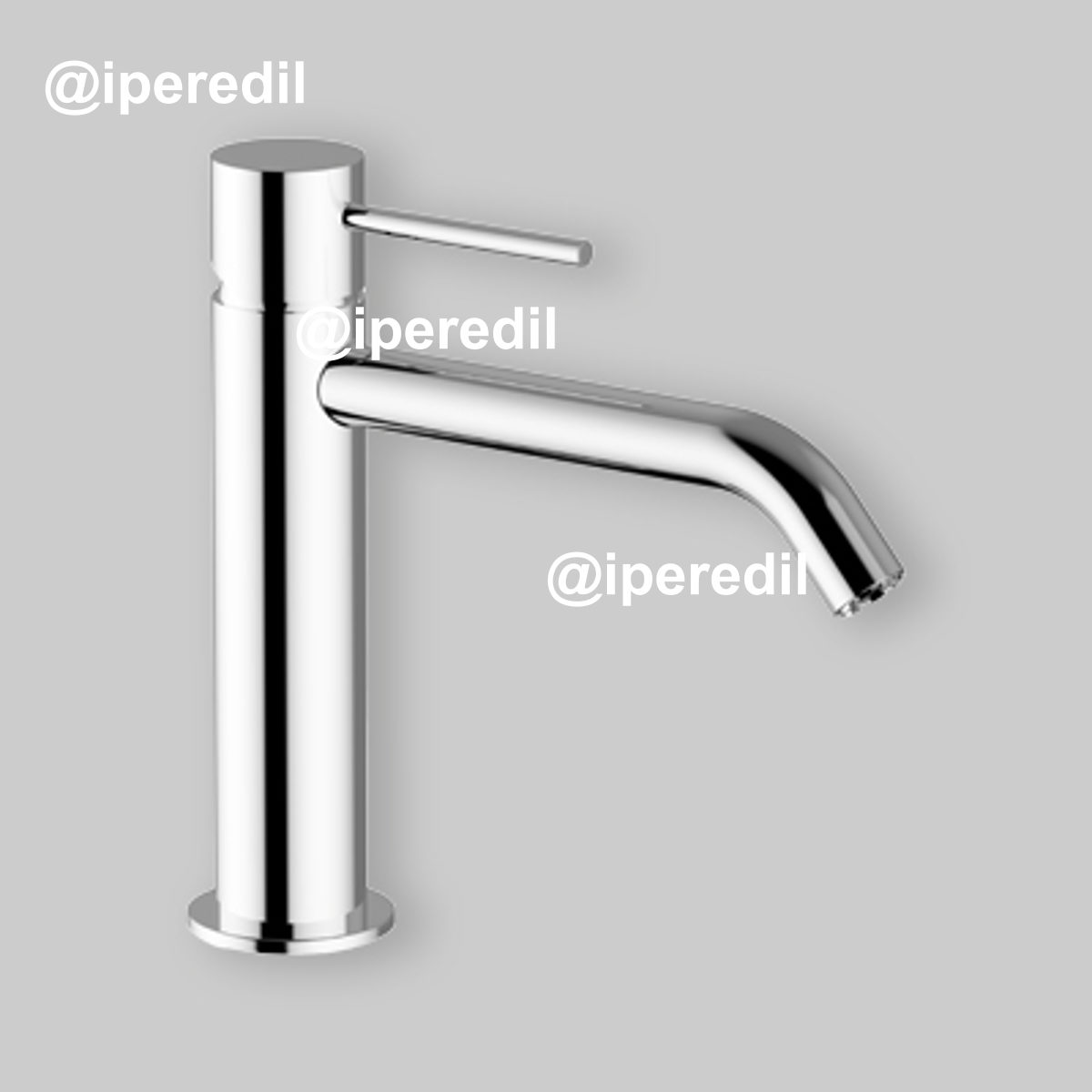 MISCELATORE LAVABO MEDIO JABIL 25 Cromo + Piletta Click Clack