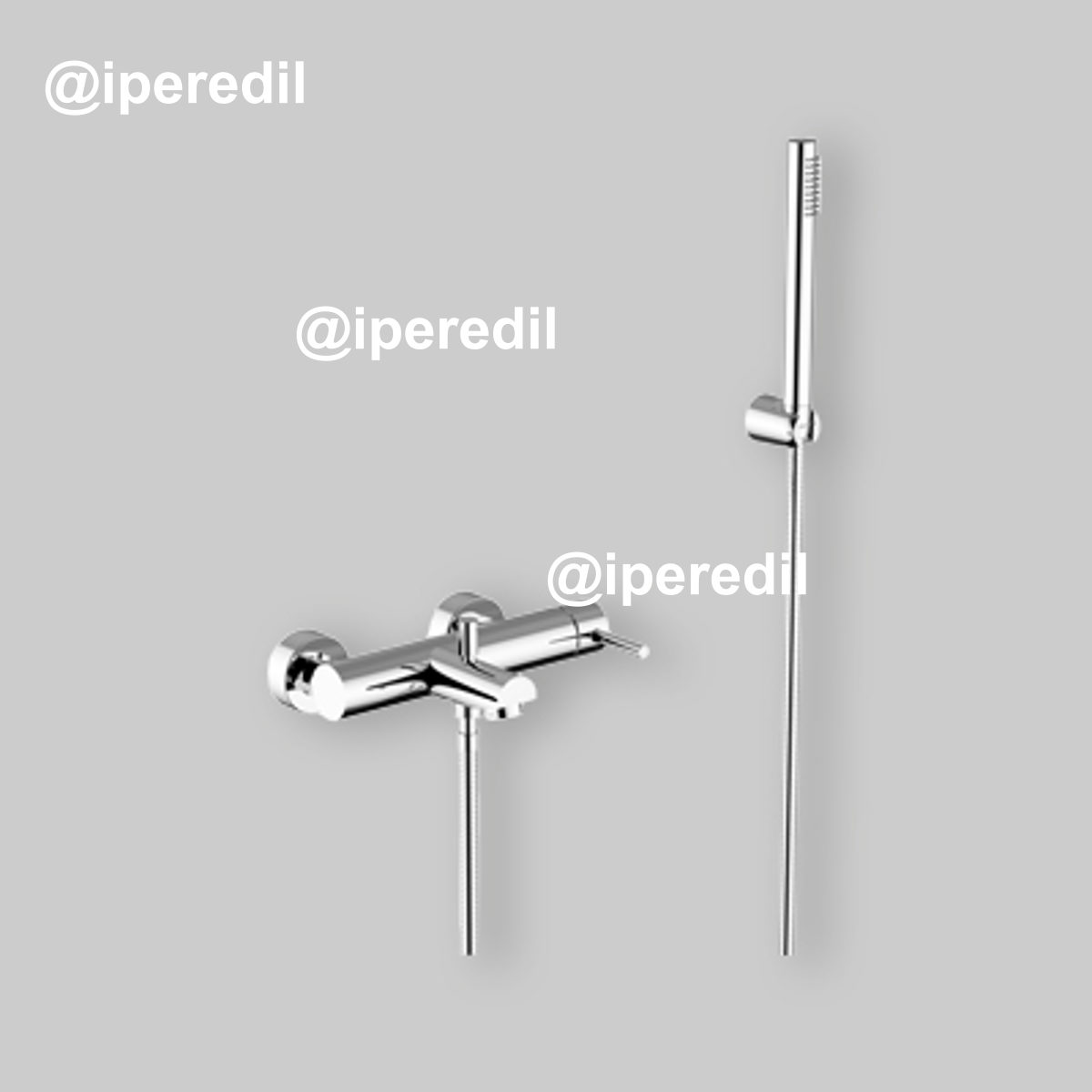 MISCELATORE VASCA ESTERNO CON DOCCETTA JABIL 35 Cromo