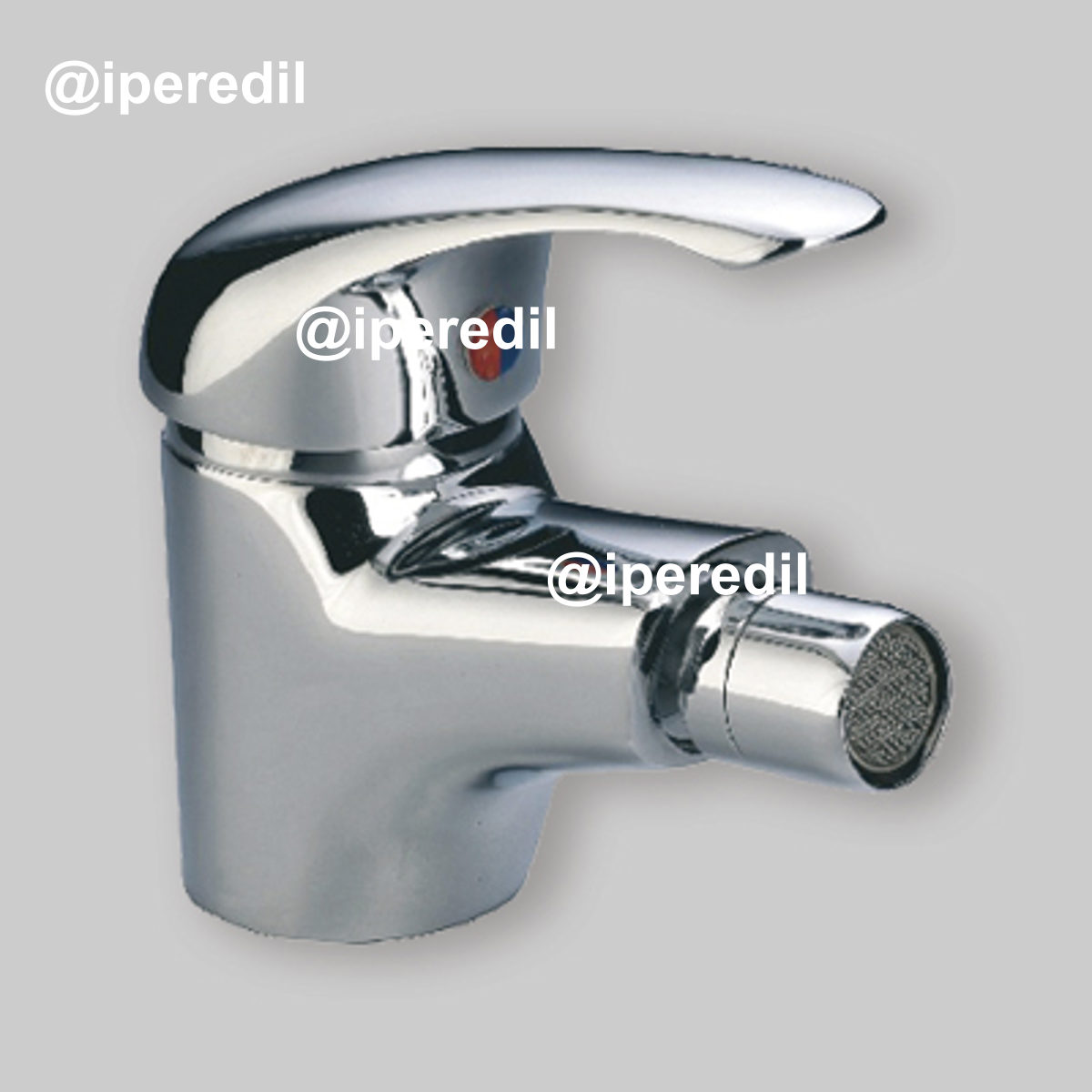 MISCELATORE BIDET "PRINCE" Cromo + Piletta 1"1/4
