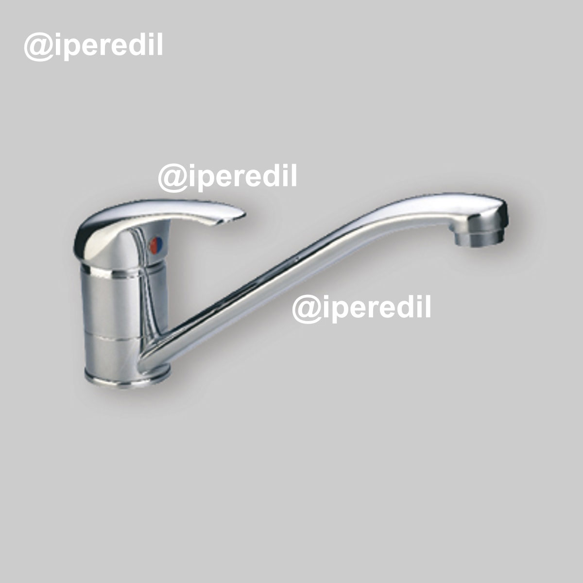 MISCELATORE LAVELLO A CANNA BASSA "PRINCE" Cromo