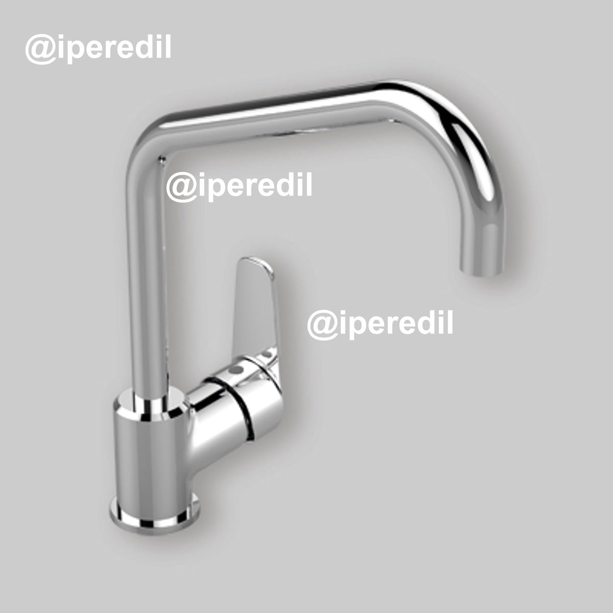 MISCELATORE DOCCIA INCASSO "AMAZ-E" Cromo - 1 Via