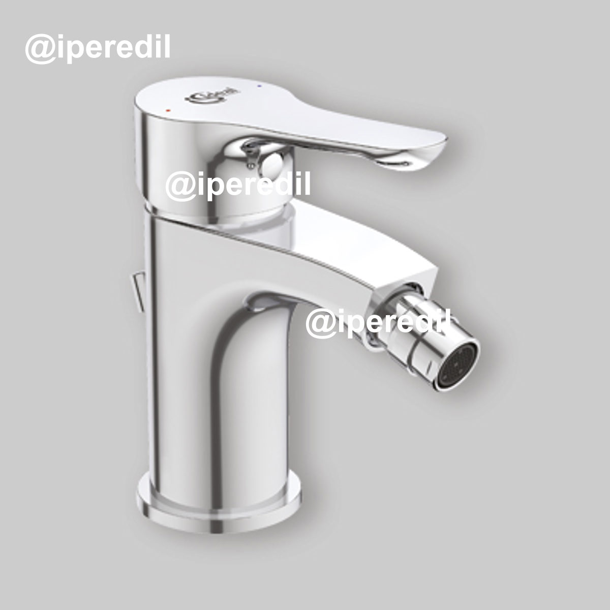 MISCELATORE BIDET ALPHA Cromo + Piletta 1"1/4