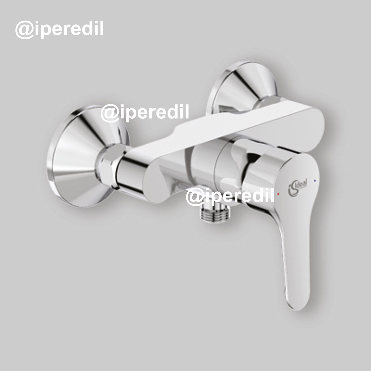 MISCELATORE DOCCIA ESTERNO ALPHA Cromo