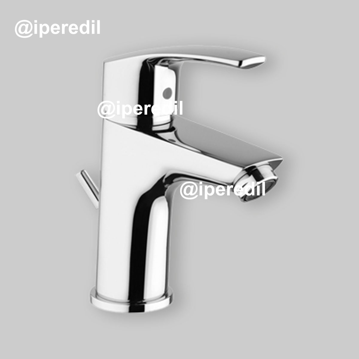 MISCELATORE LAVABO "NEW BERRY" Cromo + Piletta 1"1/4