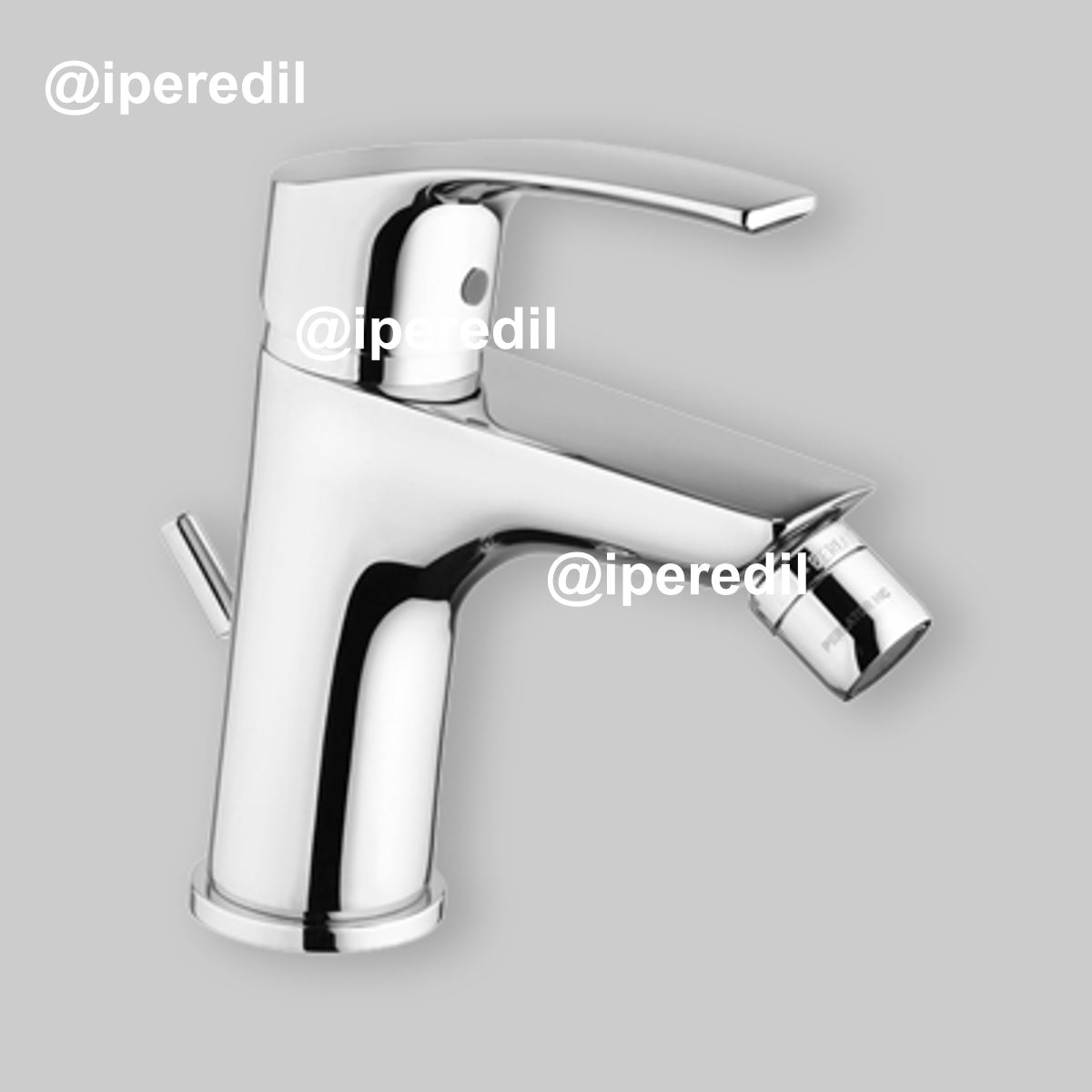 MISCELATORE BIDET "NEW BERRY" Cromo + Piletta 1"1/4