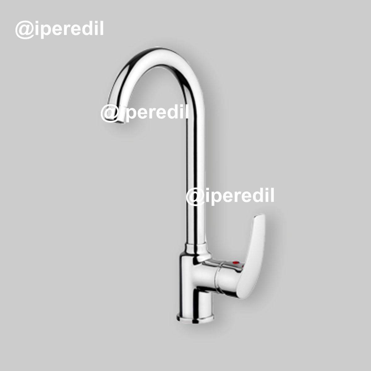 MISCELATORE LAVELLO A BOCCA ALTA "NEW BERRY" Cromo