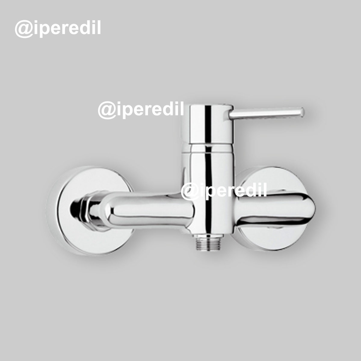 MISCELATORE DOCCIA ESTERNO "NEW DISCO" Cromo