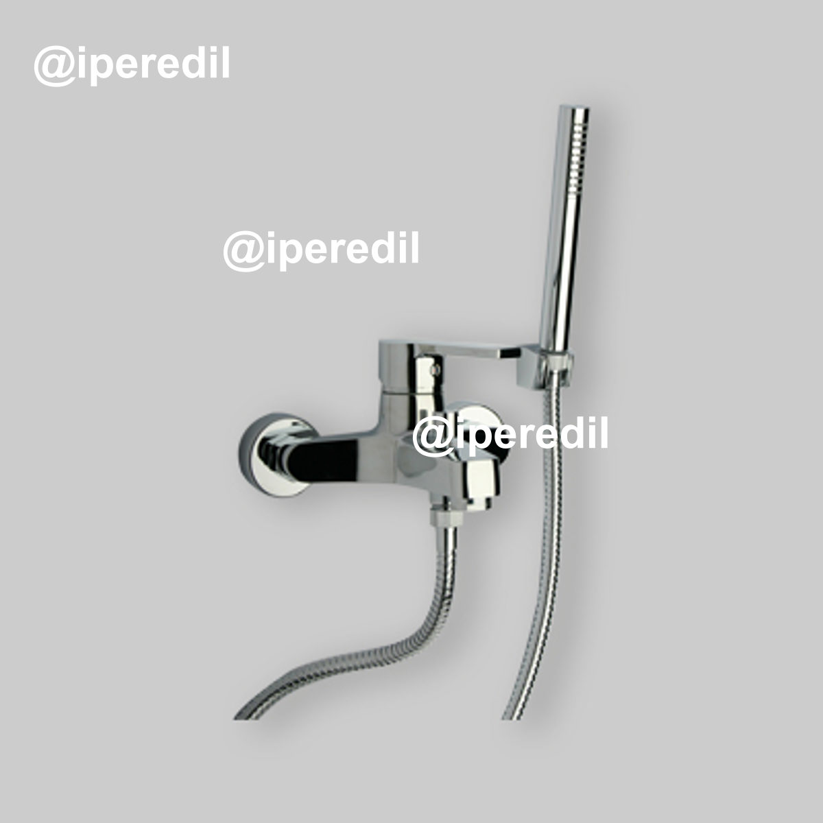 MISCELATORE VASCA ESTERNO "LE MANS" Cromo + Set Doccia