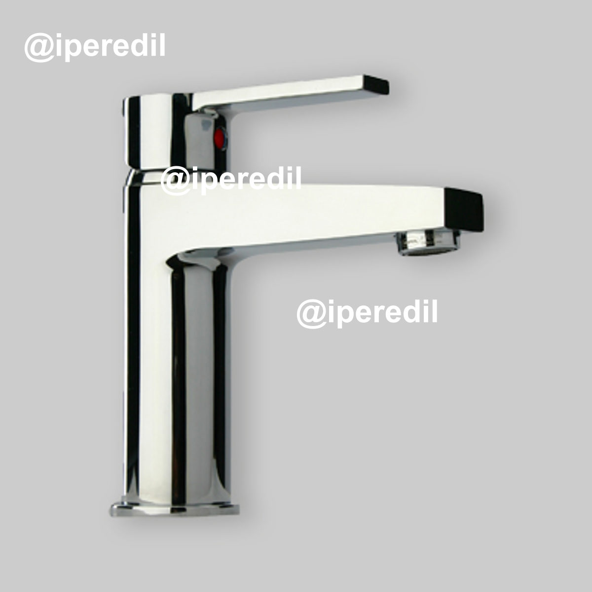 MISCELATORE LAVABO "LE MANS" CON SISTEMA ENERGY SAVING Cromo + Piletta 1"1/4