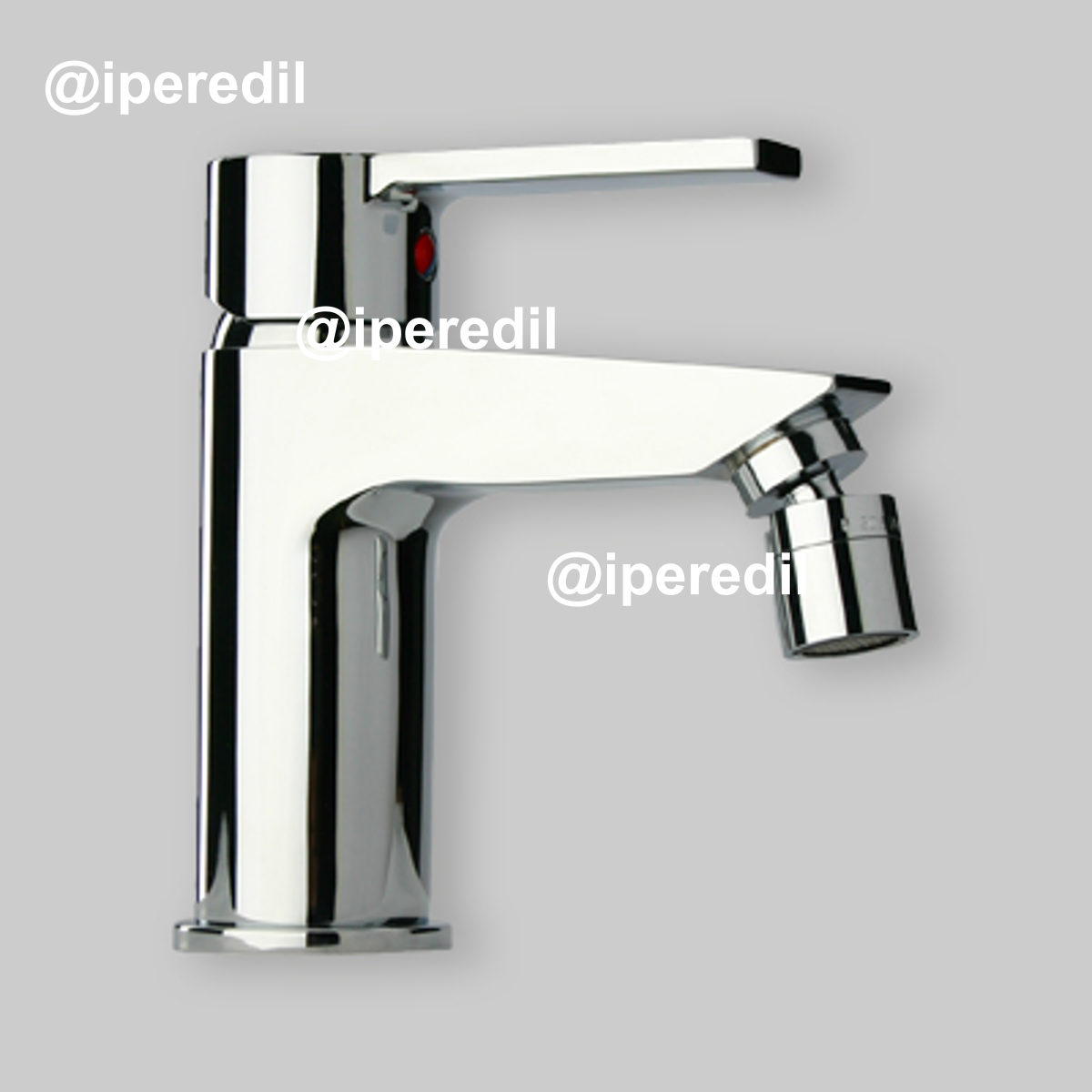 MISCELATORE BIDET "LE MANS" CON SISTEMA ENERGY SAVING Cromo + Piletta 1"1/4