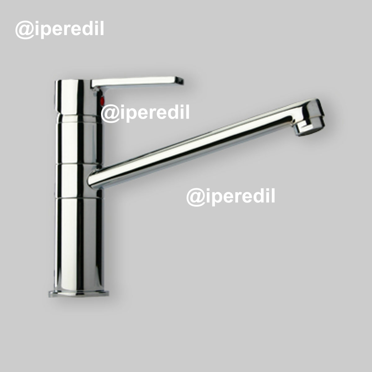 MISCELATORE LAVELLO CON BOCCA COASSIALE "LE MANS" Cromo