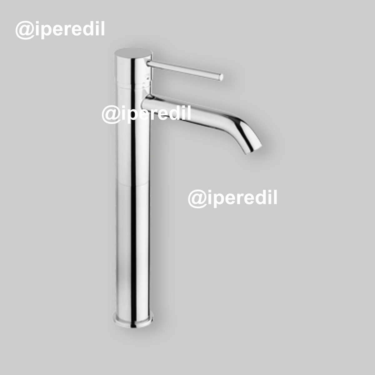 MISCELATORE LAVABO ALTO OPEN 'NEW DISCO' Cromo