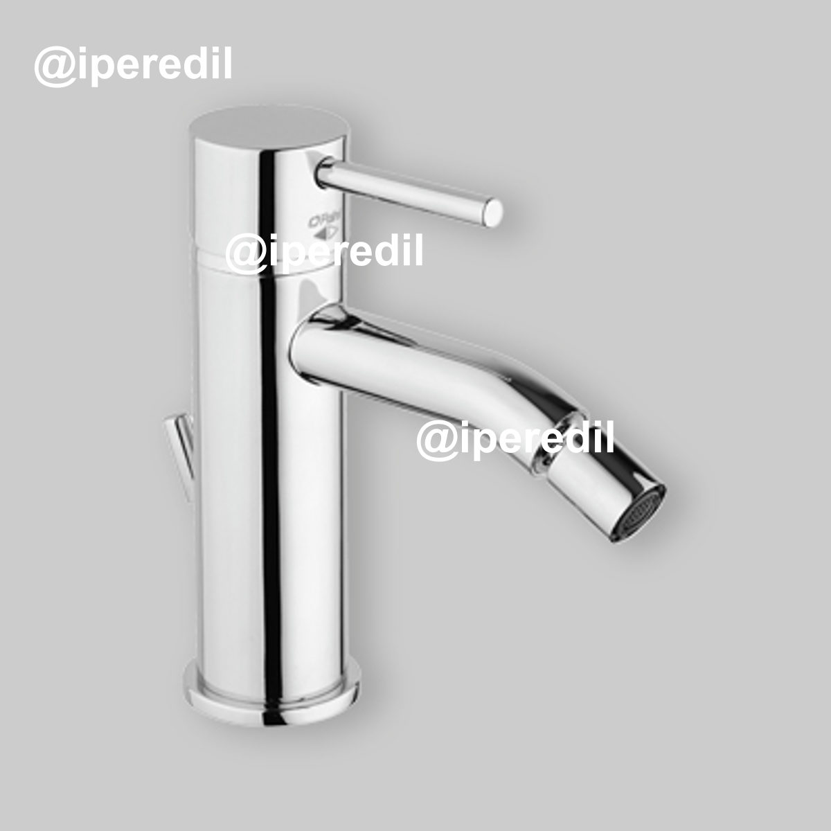 MISCELATORE BIDET "OPEN NEW DISCO" Cromo + Piletta 1"1/4