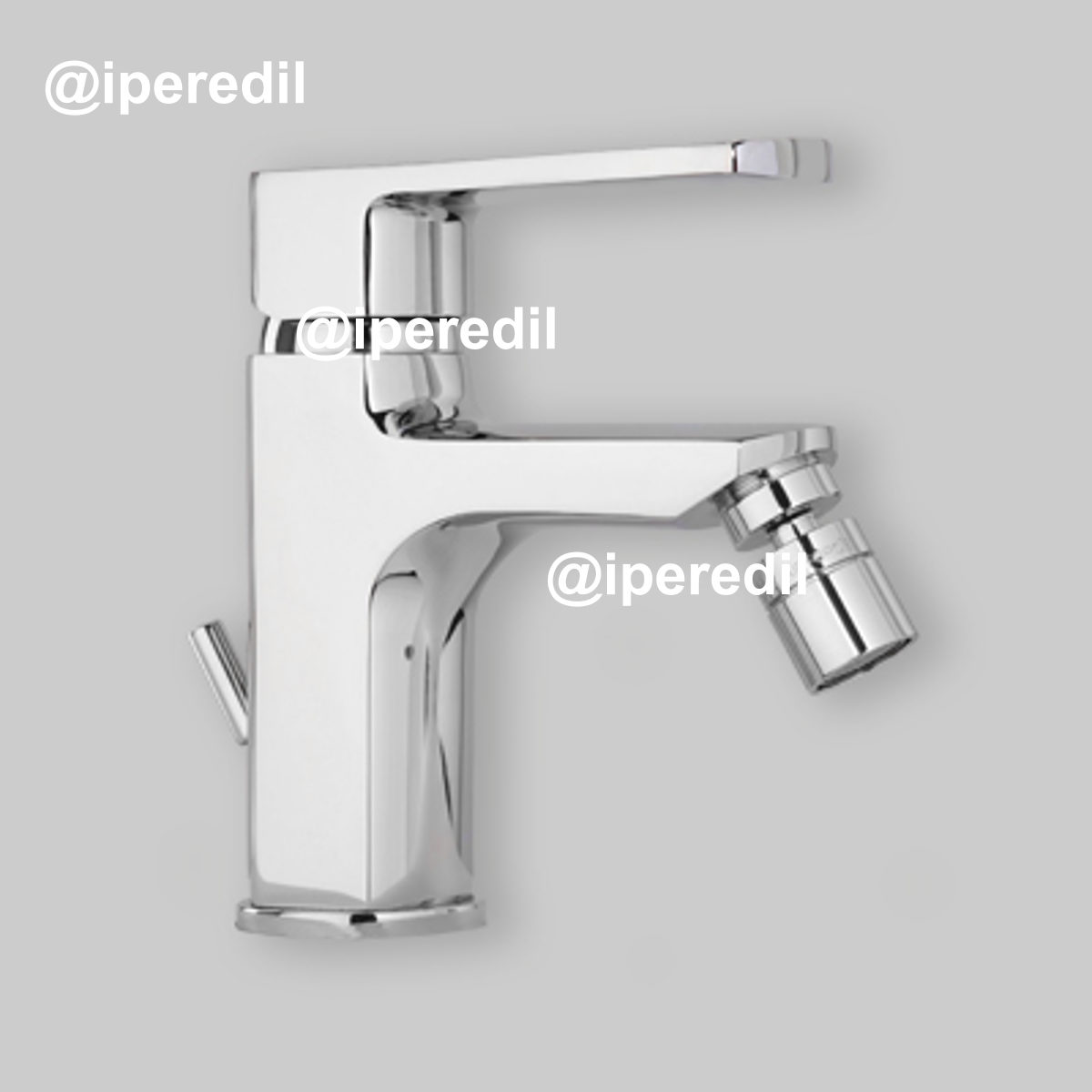 MISCELATORE BIDET "STILE" Cromo + Piletta 1"1/4