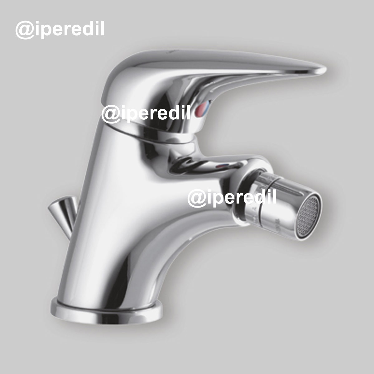 MISCELATORE BIDET "SERIE 18" Cromo + Piletta 1"1/4