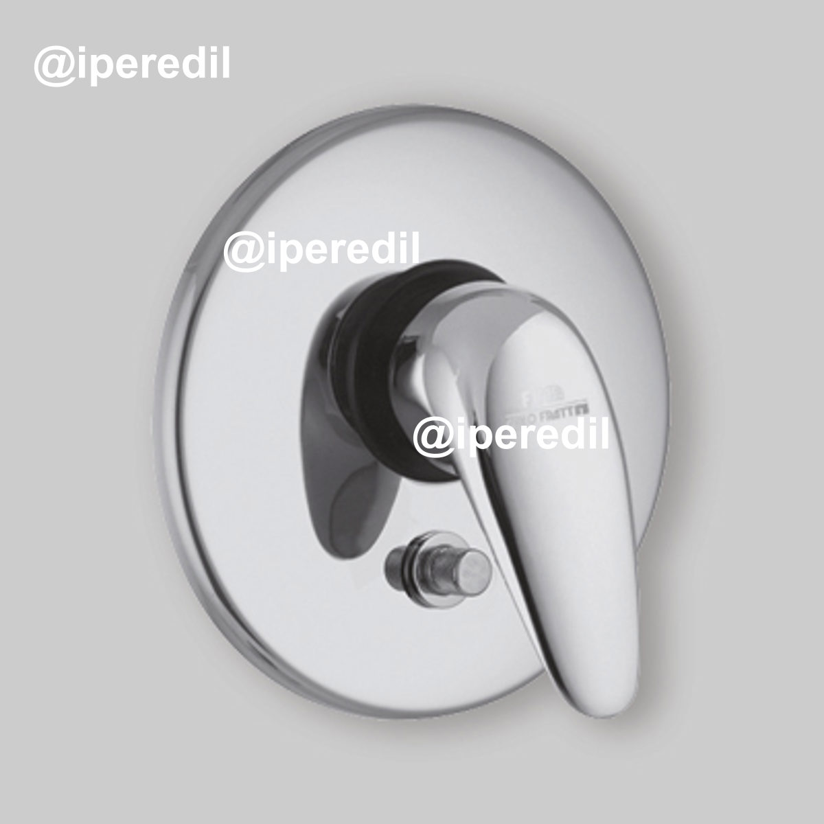 MISCELATORE DOCCIA INCASSO CON DEVIATORE "SERIE 18" Cromo