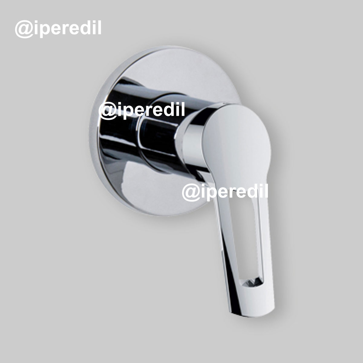 MISCELATORE DOCCIA INCASSO 'SERIE 4' CON LEVA APERTA Attacchi 1/2"