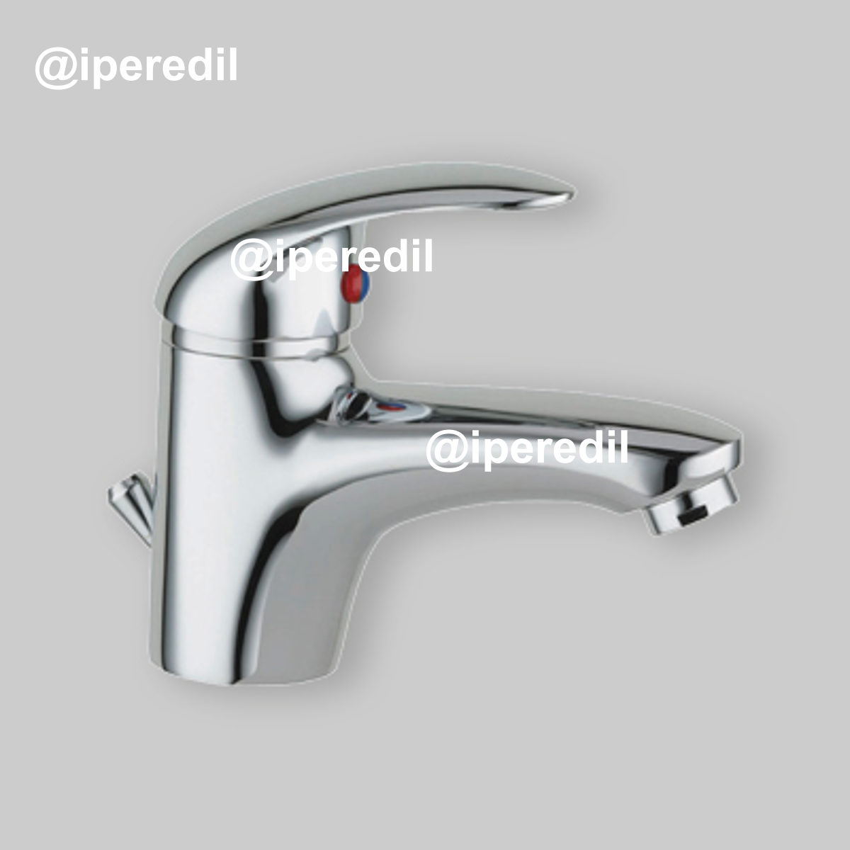 MISCELATORE LAVABO "PRIMA" Cromo + Piletta 1"1/4