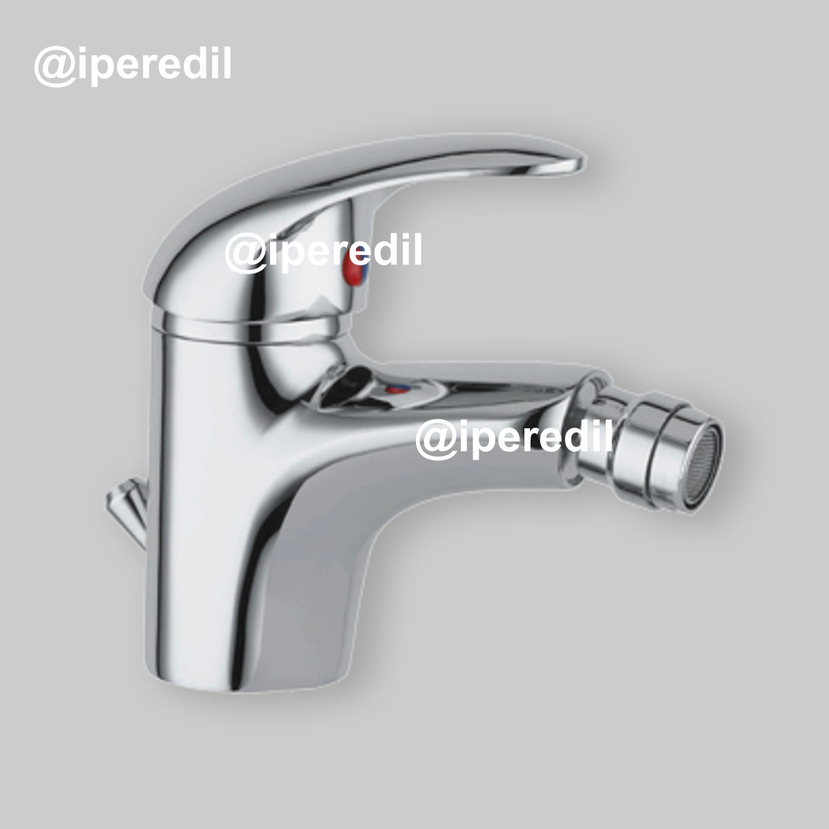MISCELATORE BIDET "PRIMA" Cromo + Piletta 1"1/4