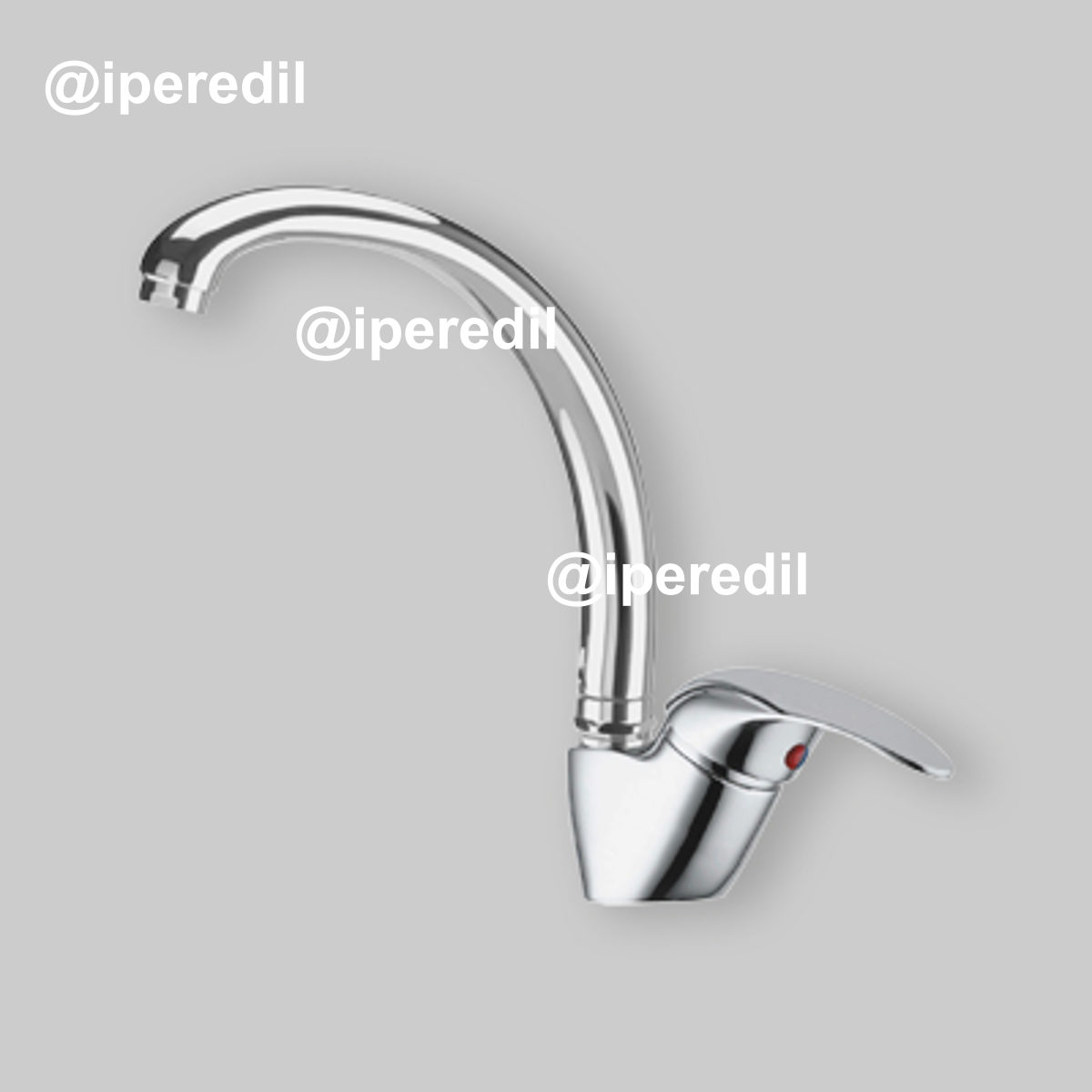 MISCELATORE LAVELLO BOCCA ALTA "PRIMA" Cromo