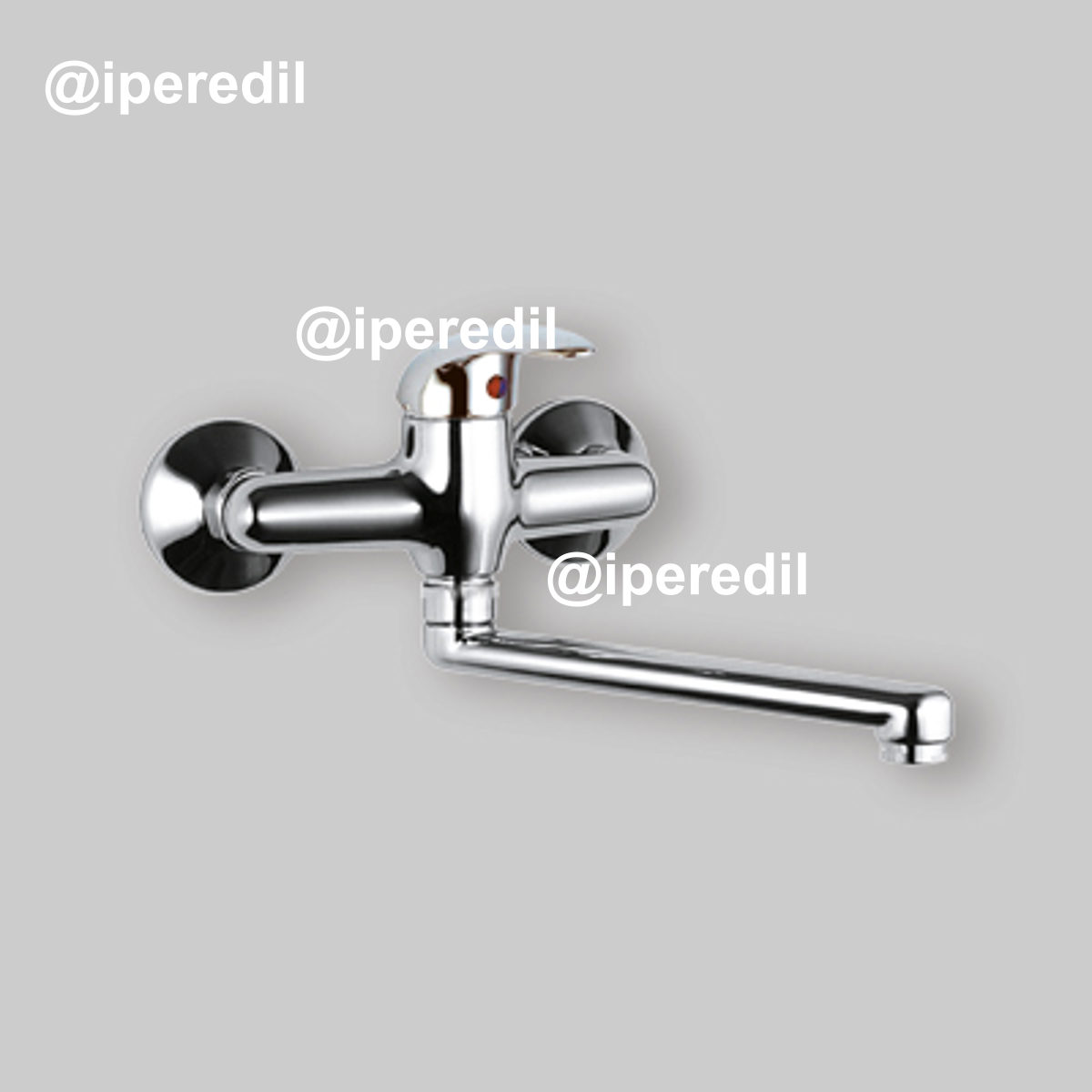 MISCELATORE LAVELLO A PARETE "PRIMA" Cromo