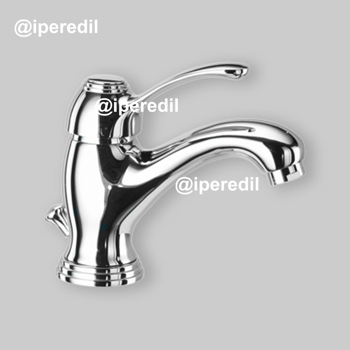 MISCELATORE LAVABO "DODO" Cromo + Piletta 1"1/4