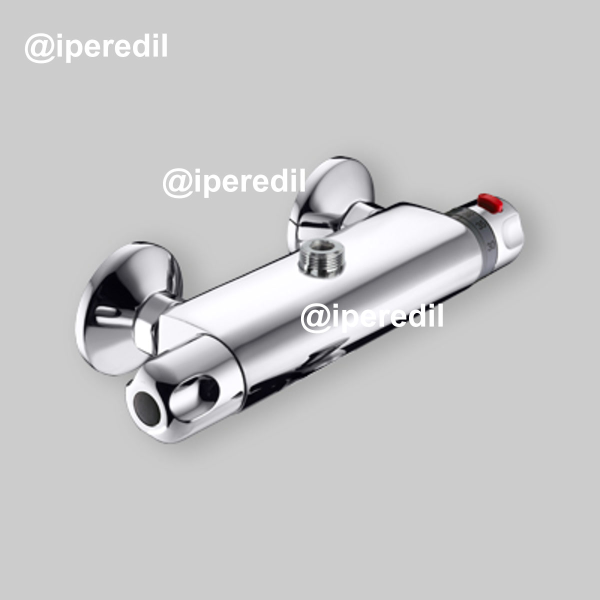 MISCELATORE DOCCIA TERMOSTATICO "EURO B" Cromo