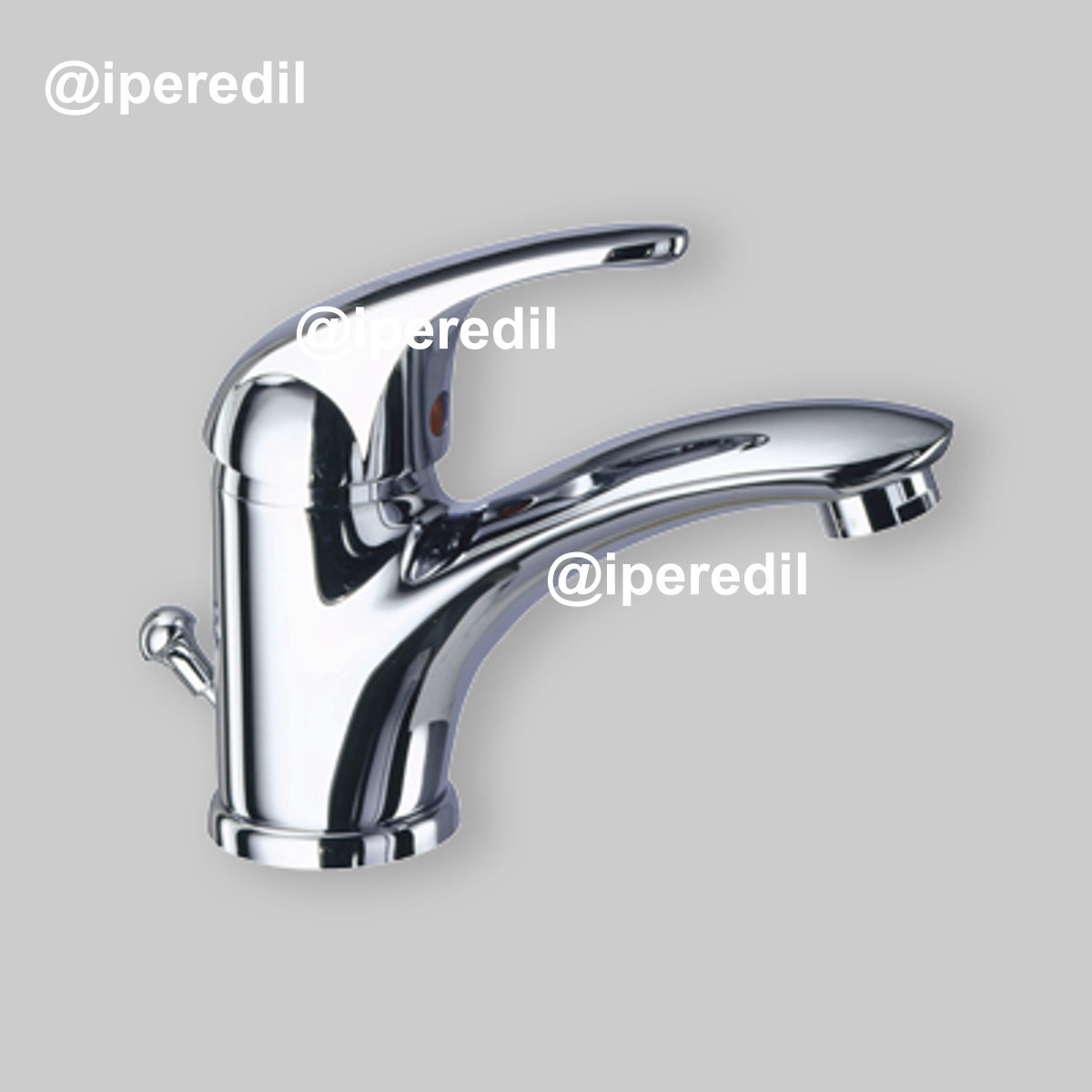 MISCELATORE LAVABO "REVE" Cromo + Piletta 1"1/4