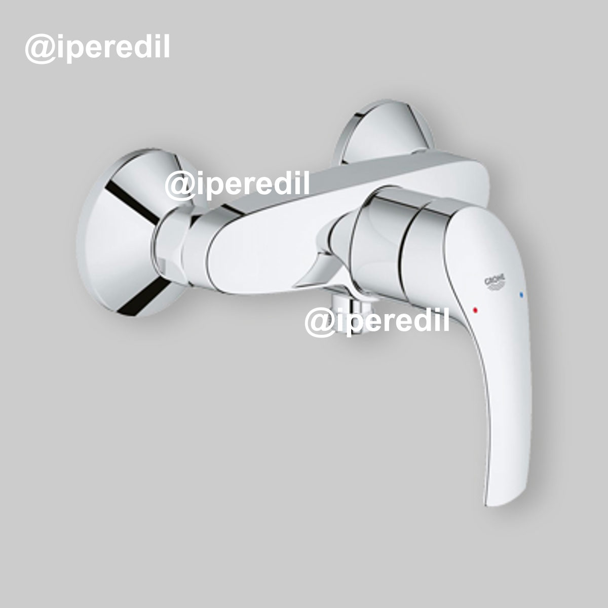 MISCELATORE DOCCIA ESTERNO "EUROSMART NEW" Cromo