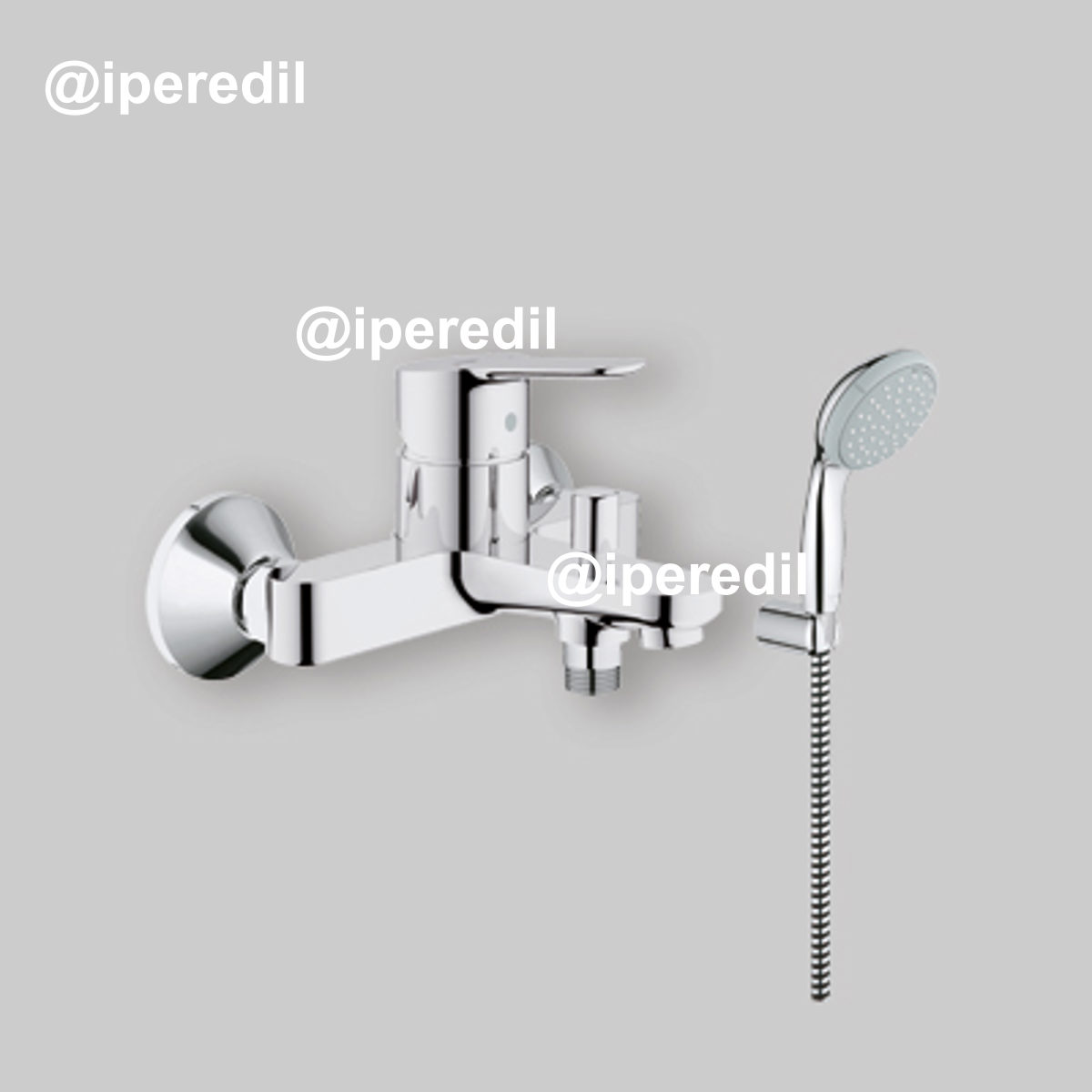 MISCELATORE VASCA ESTERNO "BAUEDGE" Solo Kit doccia