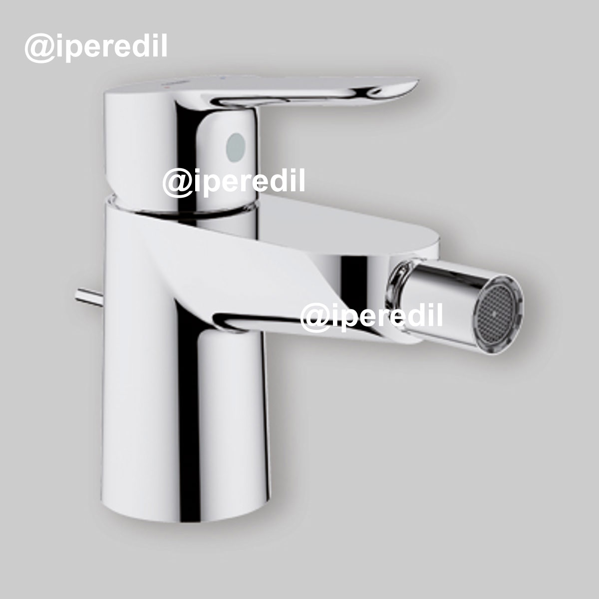 MISCELATORE BIDET "BAUEDGE" Cromo + Piletta 1"1/4