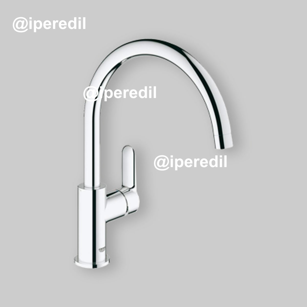 MISCELATORE LAVELLO "BAUEDGE" Cromo