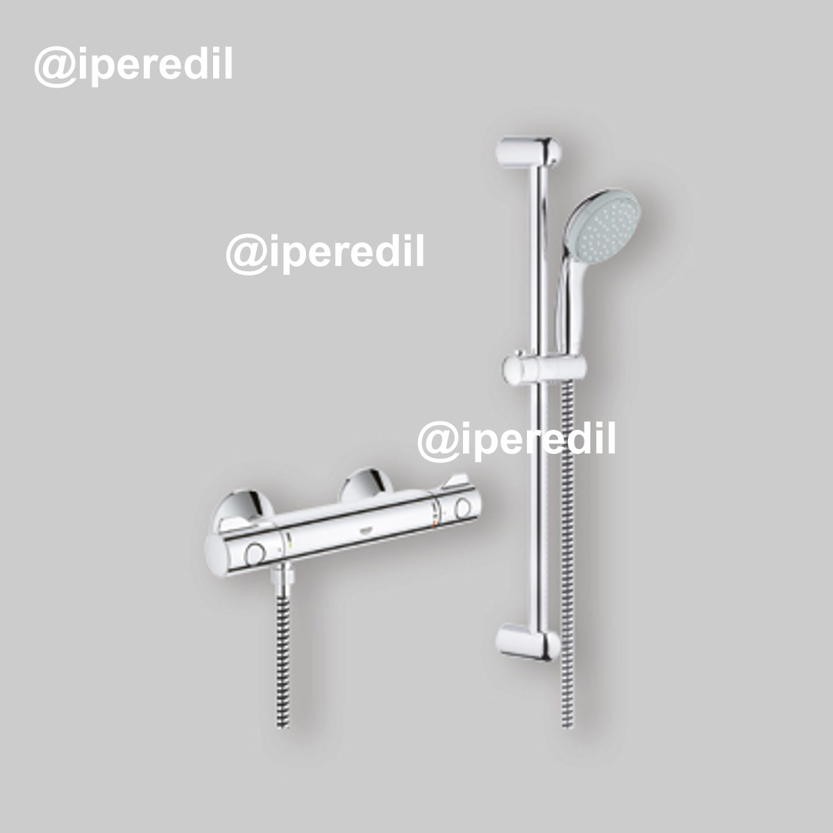 GROHTHERM 800 + ASTA TEMPESTA 1/2"