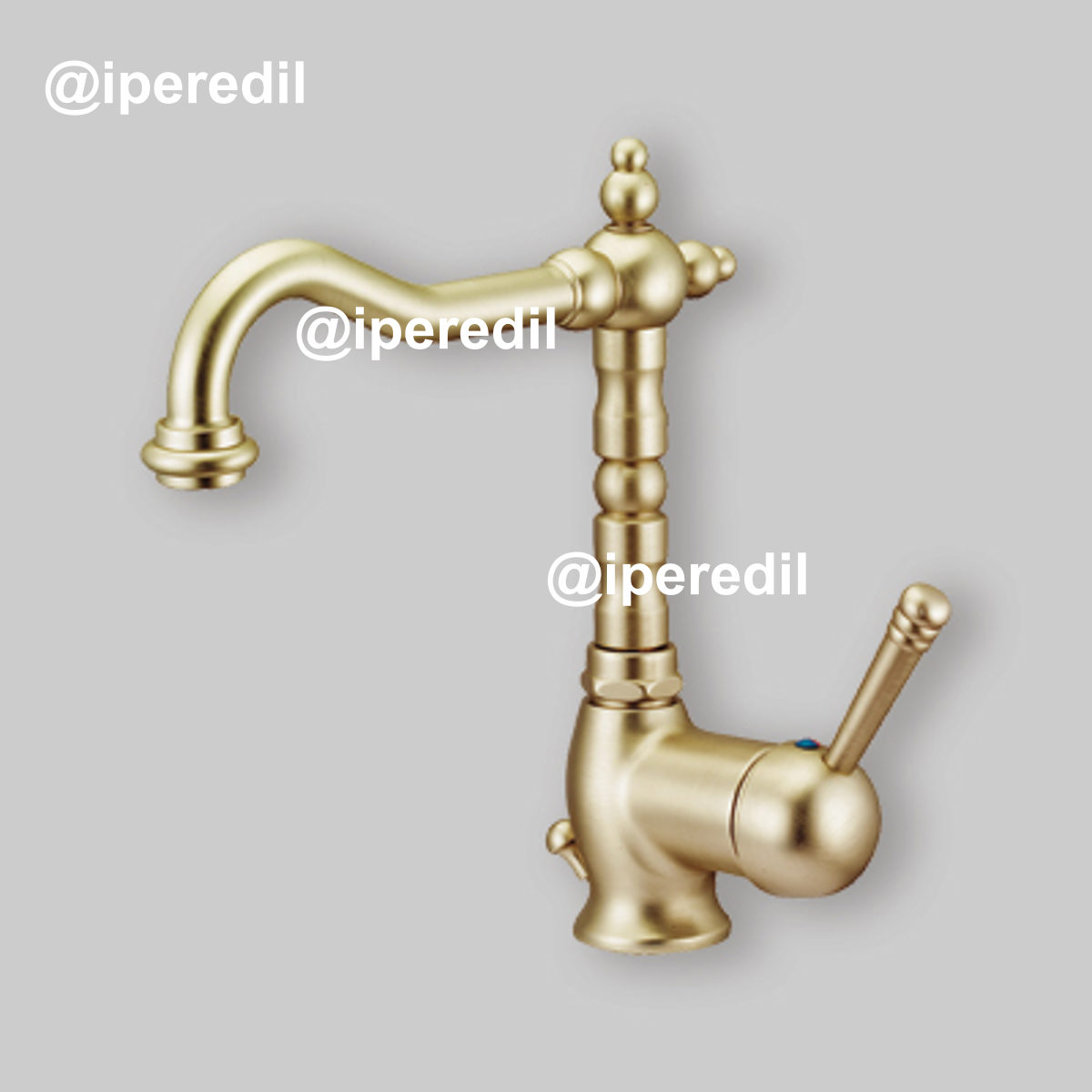 MISCELATORE LAVABO "NEW OLD" Bronzo + Piletta 1"1/4