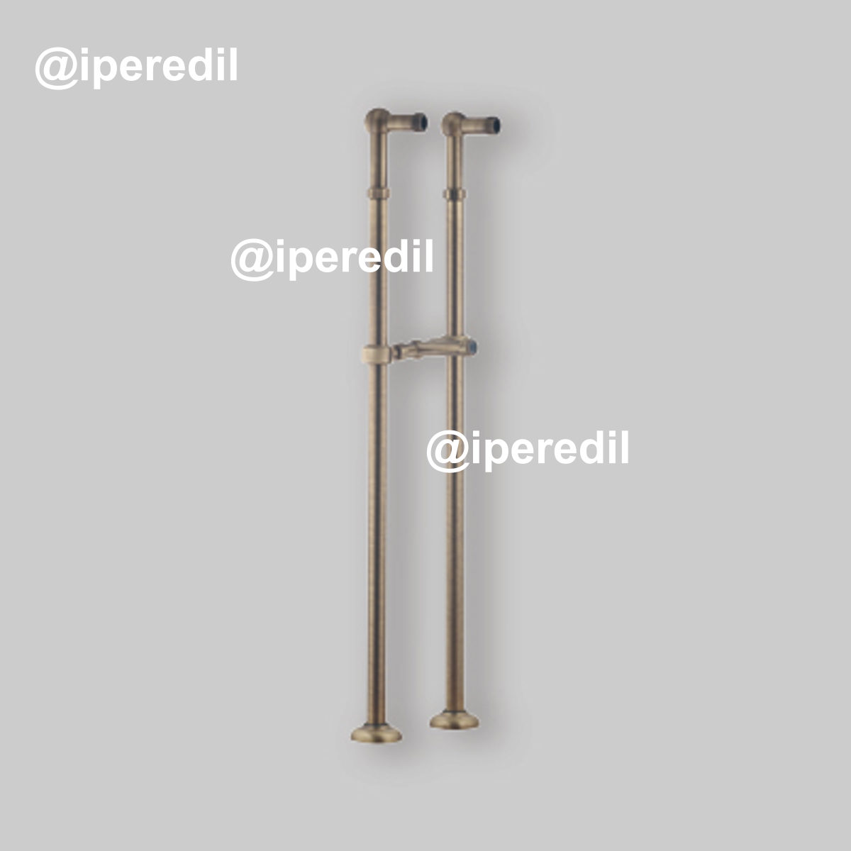 PIANTANA PER VASCA "EPOCA" Cromo