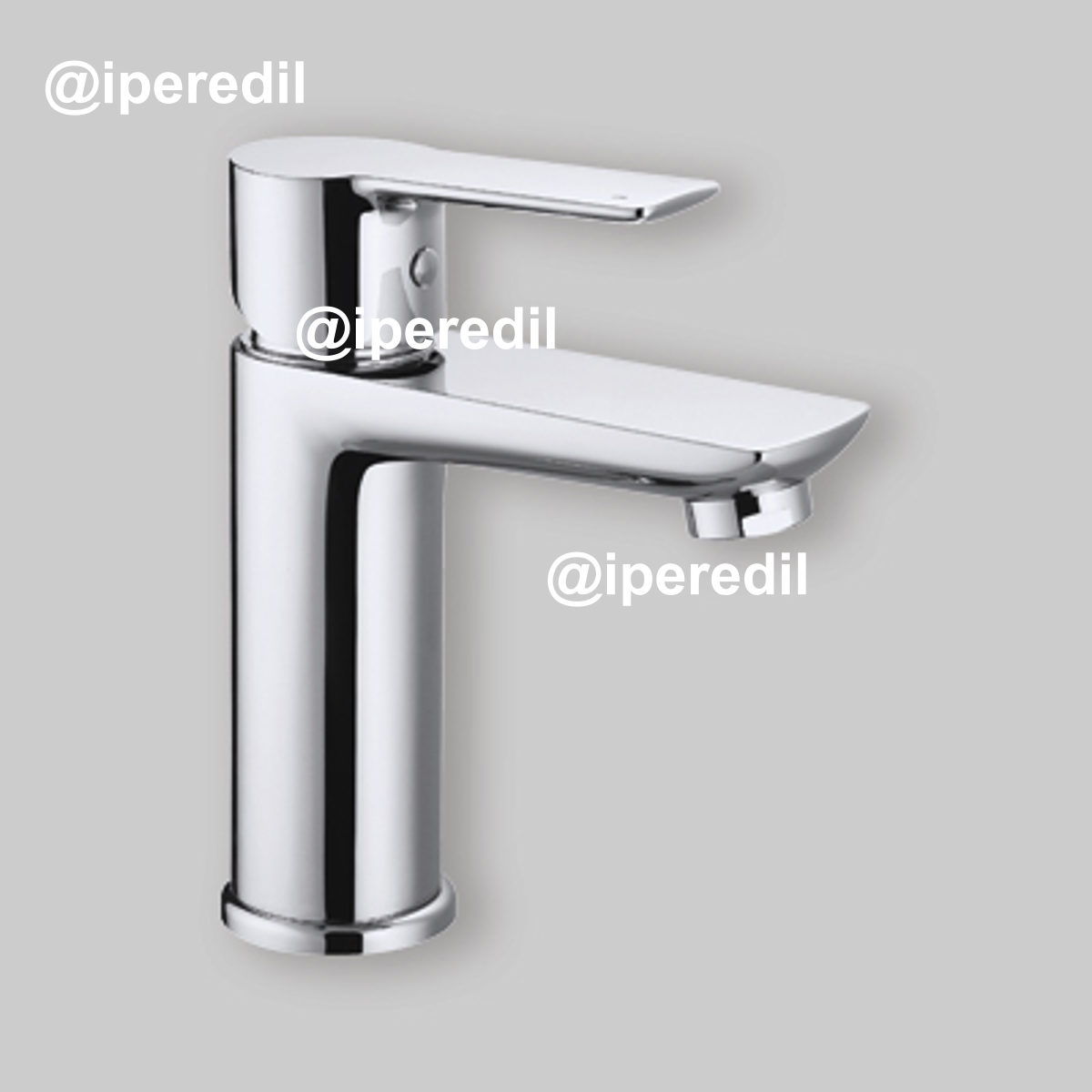 MISCELATORE LAVABO "SERIE 3000" Cromo + Piletta 1"1/4